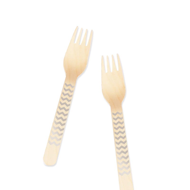 Fork - Chevron Silver